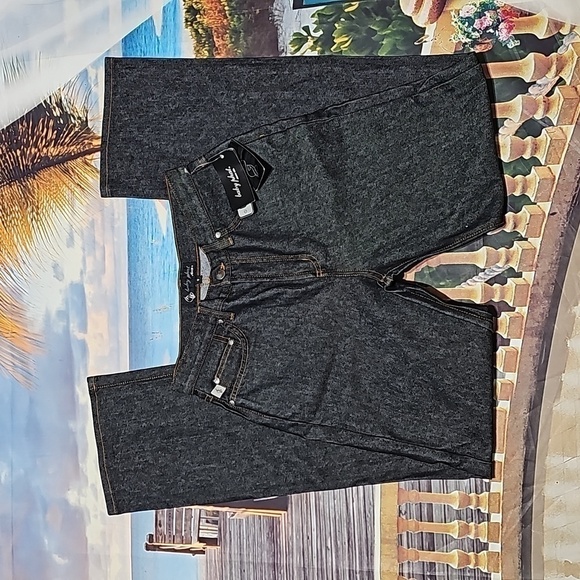 Baby Phat Straight Leg Black Jeans‎ Size 9 NWT - Picture 2 of 6